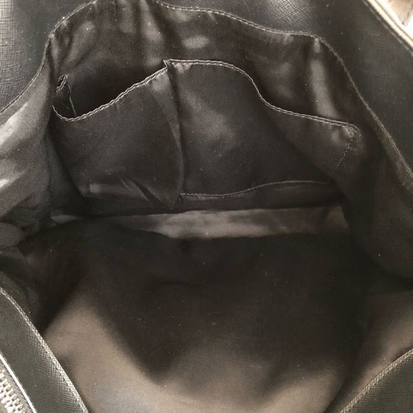 DKNY Tote Black Leather Handbag/Purse - Picture 7 of 14